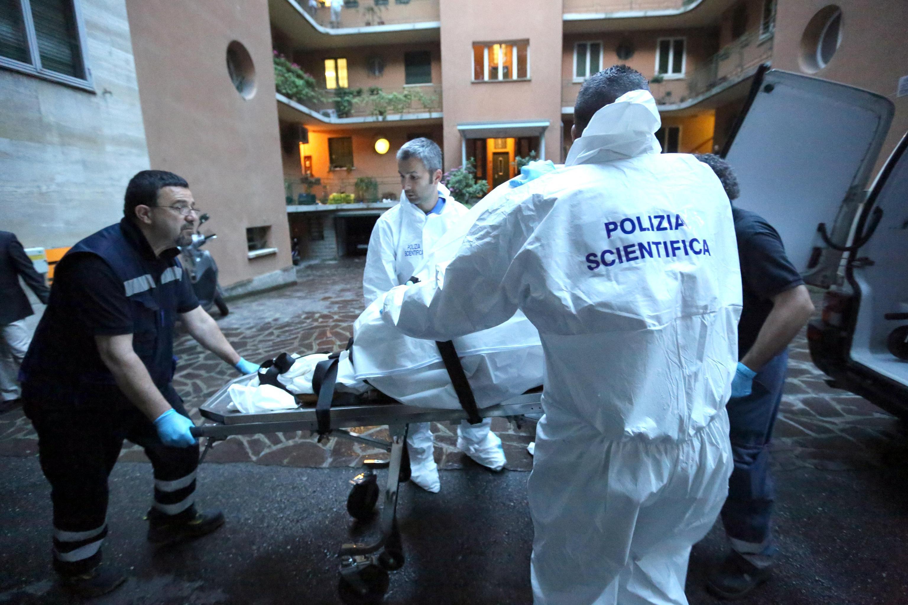 La rimozione del cadavere di Silvia Caramazza