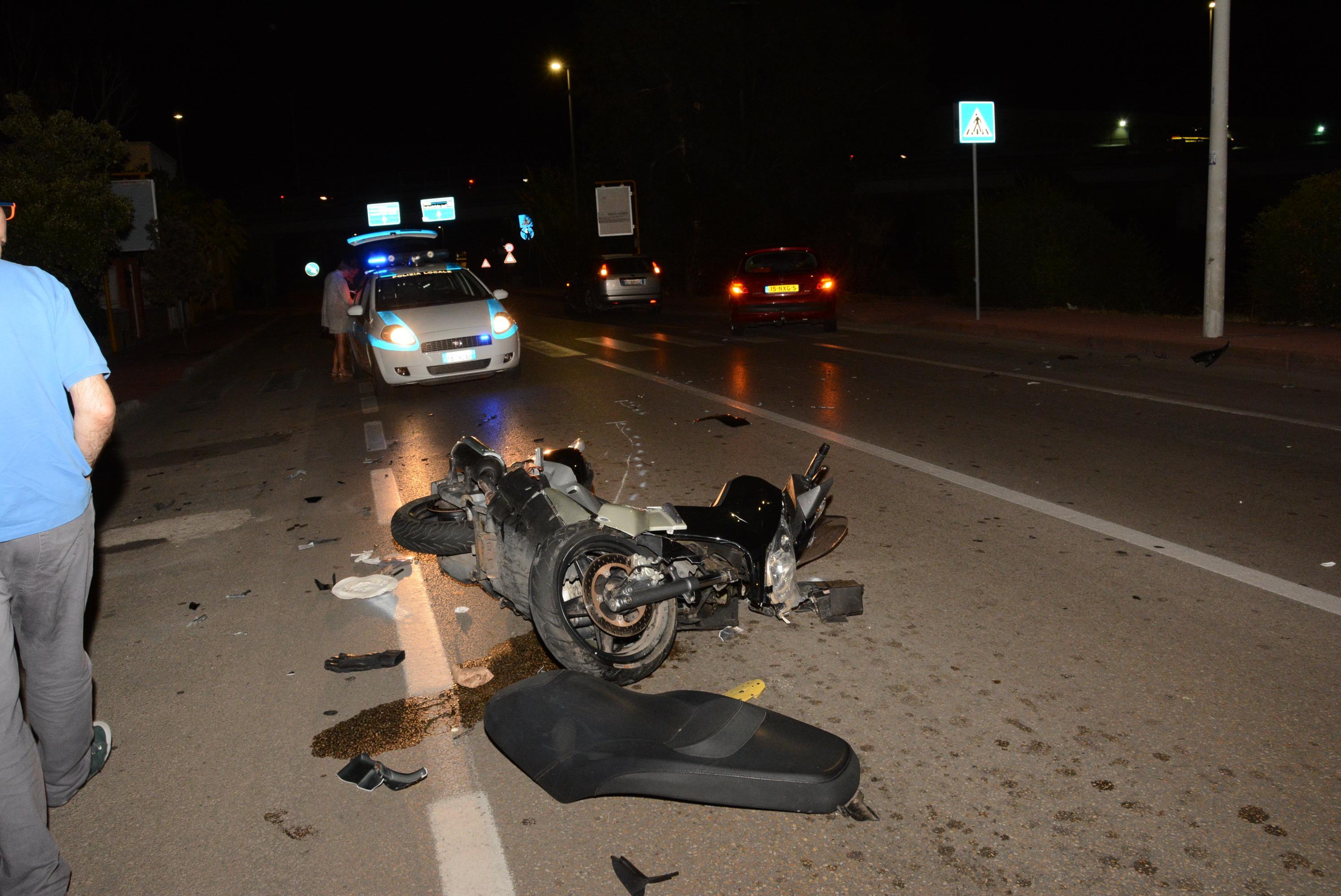 L'incidente in via dei Lidi