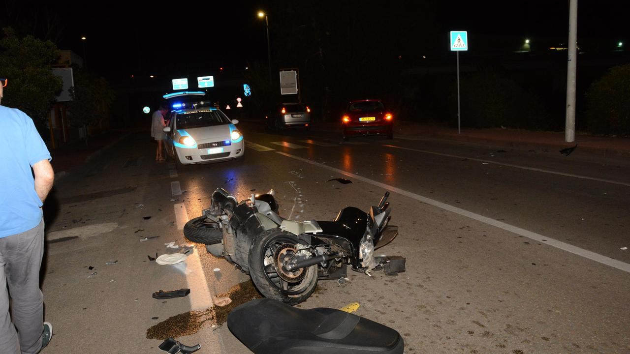 L'incidente in via dei Lidi