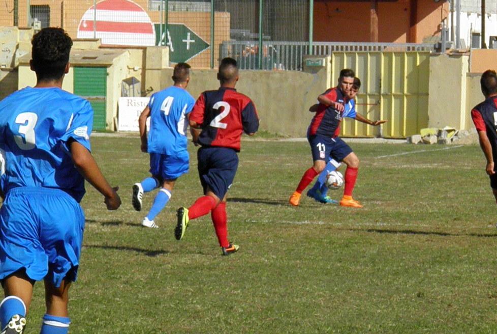 Un gol per tempo e il La Palma passa a Castelsardo 