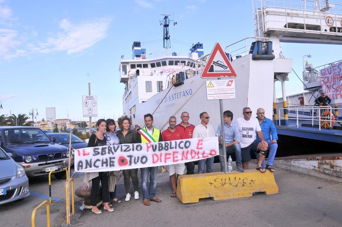 L'amministrazione di La Maddalena sostiene la protesta dei dipendenti Saremar
