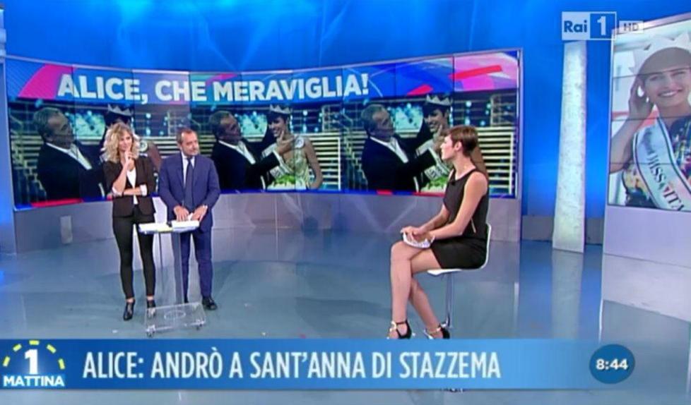 Miss Italia su Raiuno: «Verrò a Sant’Anna di Stazzema» 