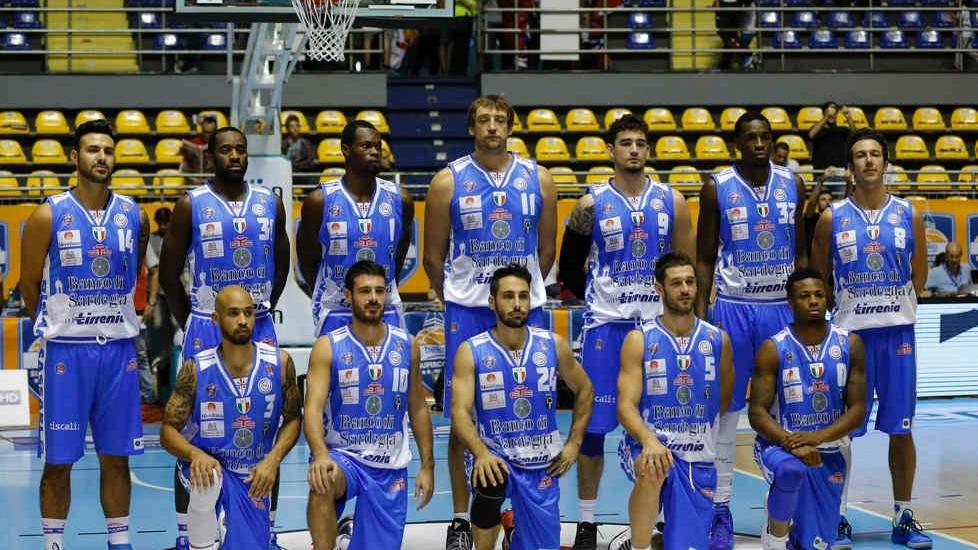 La Dinamo Sassari che disputerà il campionato 2015-2016