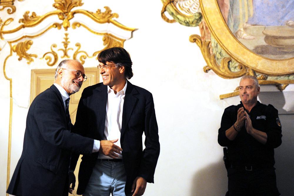 Il prouratore Francesco De Leo con il sostituto Massimo Mannucci (Foto Laura Lezza)