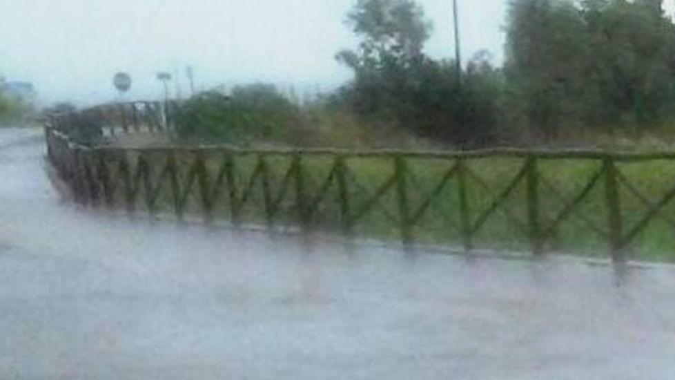Allerta meteo, rete di raccolta acque in tilt
