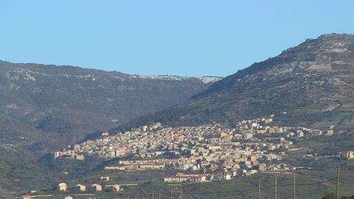 Una veduta panoramica del paese
