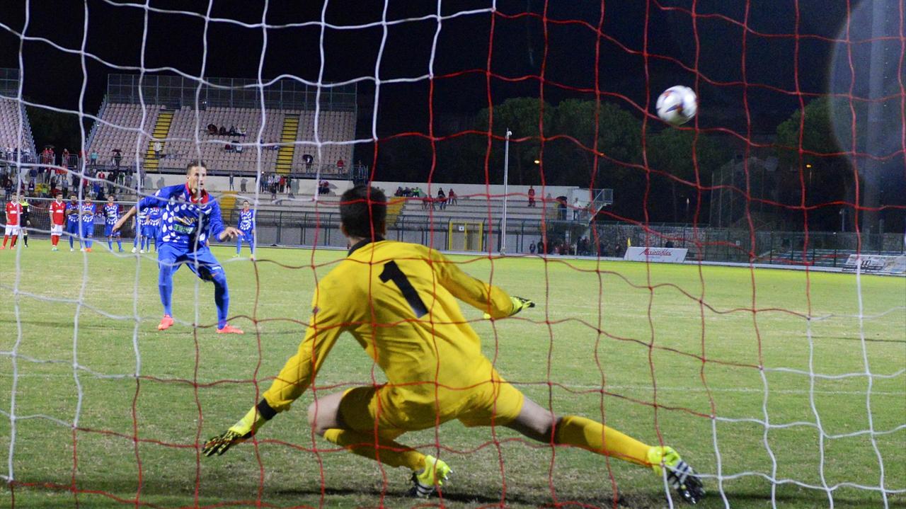 Grosseto-Gavorrano 7-6, la sfida si è decisa ai rigori