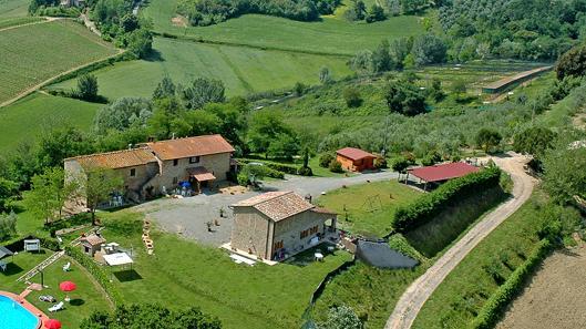 Assalto di un branco di lupi a un gregge in un agriturismo