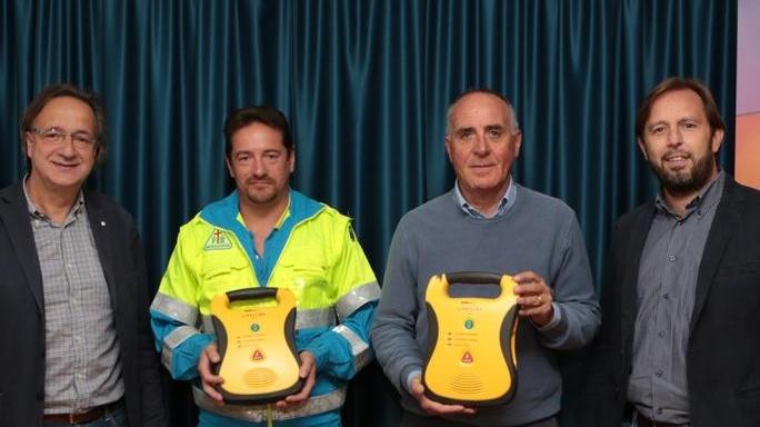 Lucart dona un defibrillatore alla Misericordia