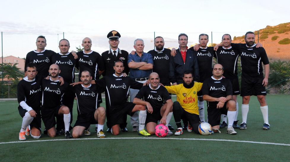 I carabinieri vincono il torneo interforze dedicato a Corbeddu