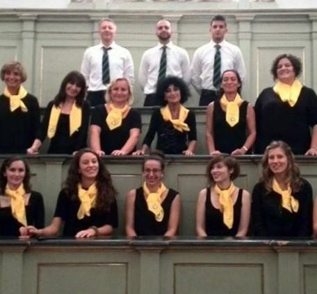 La “pace” cantata dal coro di Unife 