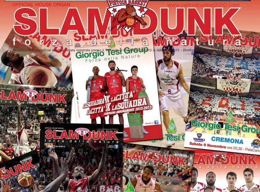 La copertina del primo numero di Slam Dunk 2015-16