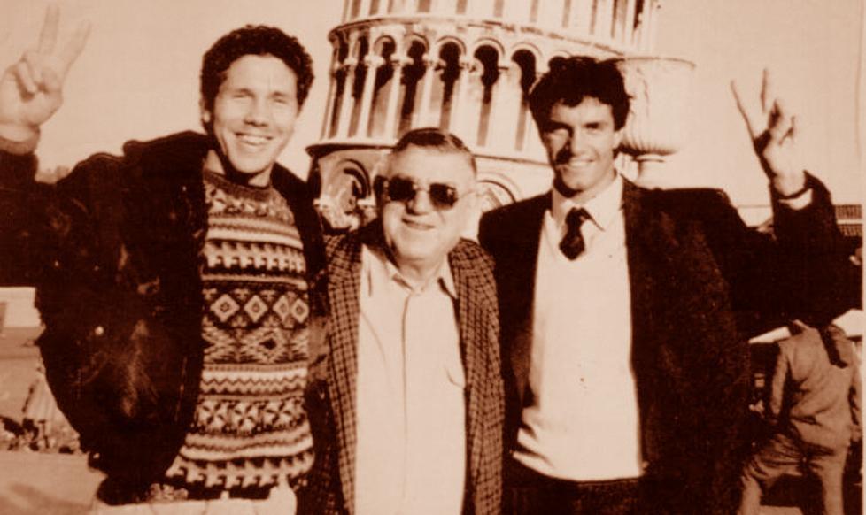 Simone e Chamot insieme a Romeo Anconetani