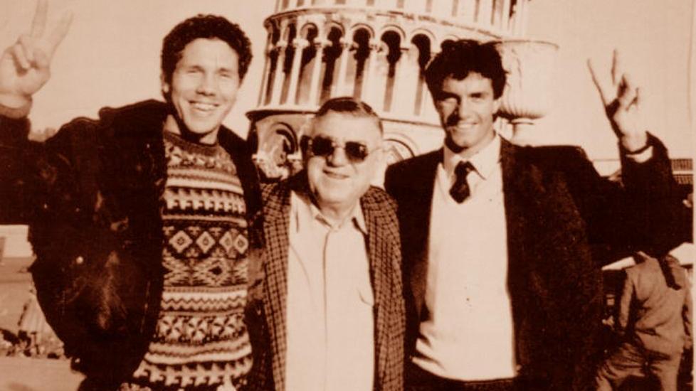 Simone e Chamot insieme a Romeo Anconetani