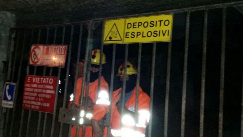 I lavoratori della miniera di Olmedo barricati a 180 metri di profondità