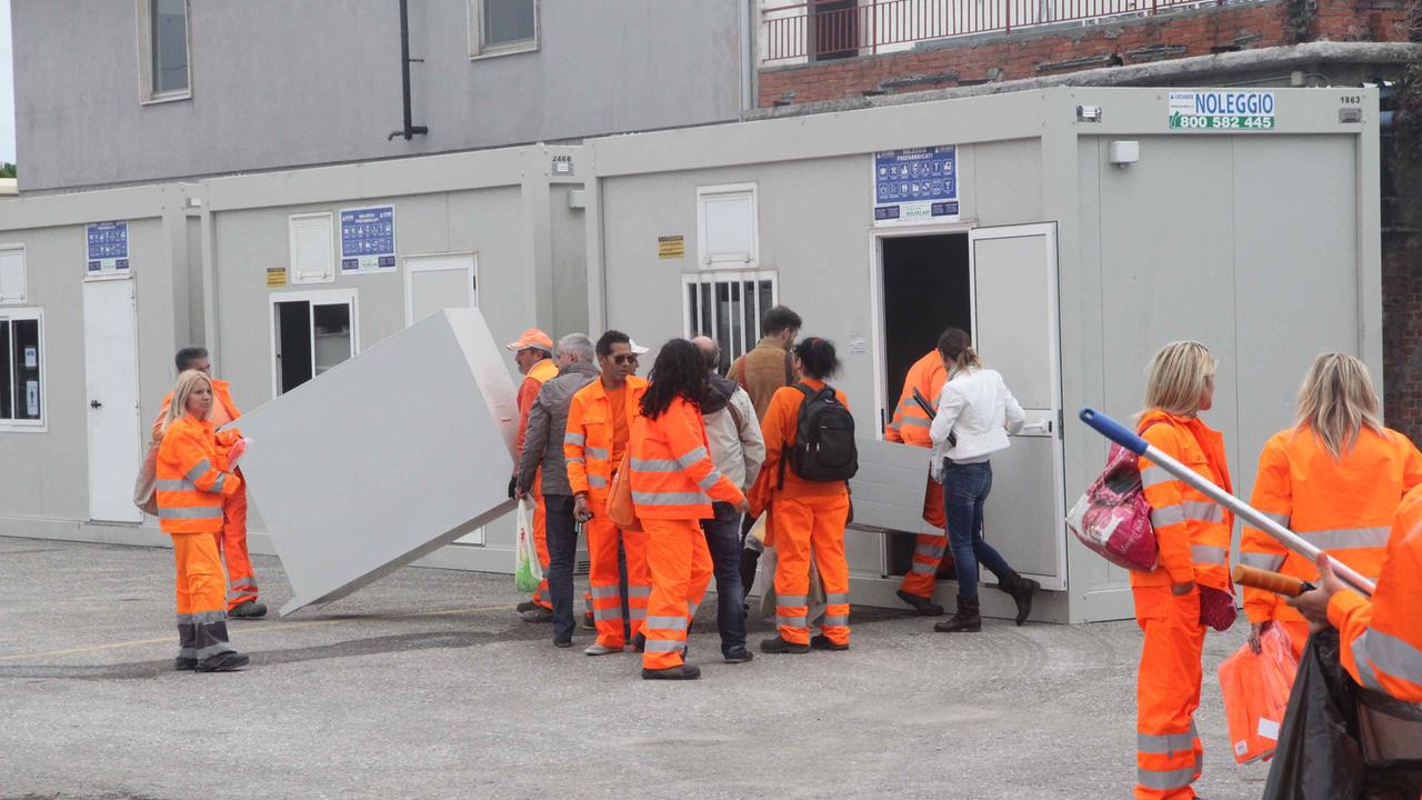 Il piazzale di Stagno scelto dalla nuova società che si è aggiudicata l'appalto da Aamps (Salvini)