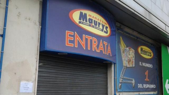 Il negozio Maury's di via Targetti, chiuso da oggi