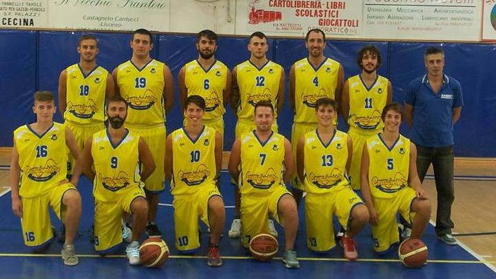 La formazione del Basket Donoratico Cavallino Matto