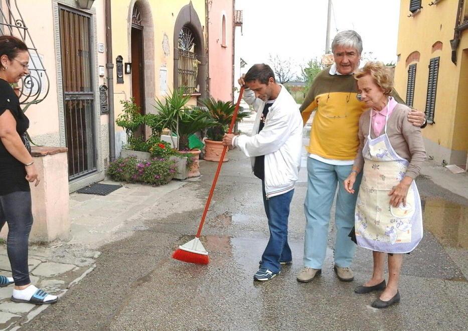 Torrente in via Cason dei Giacomelli