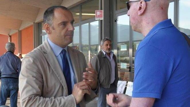 Prima volta in udienza per il presidente Luca Menesini