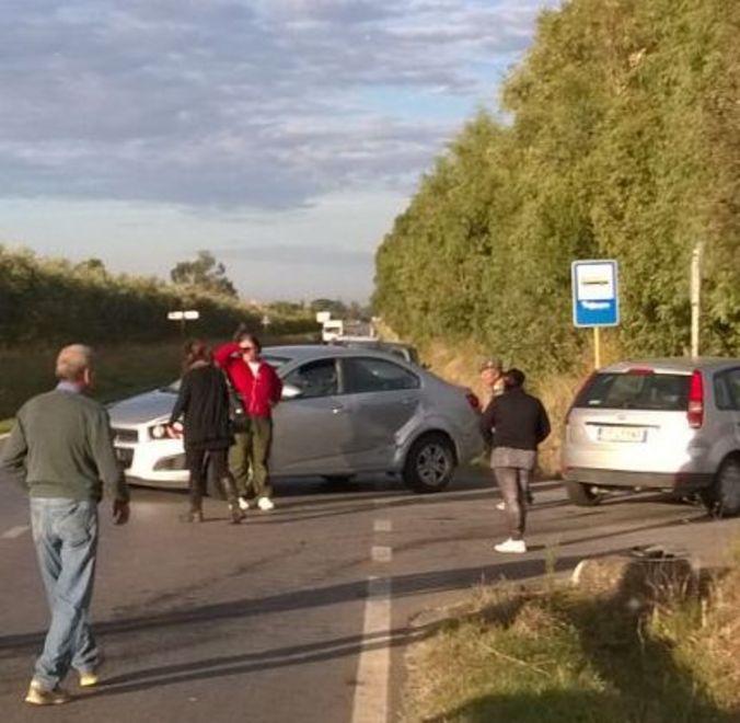 Tamponamento sulla 74, ferito un ciclista