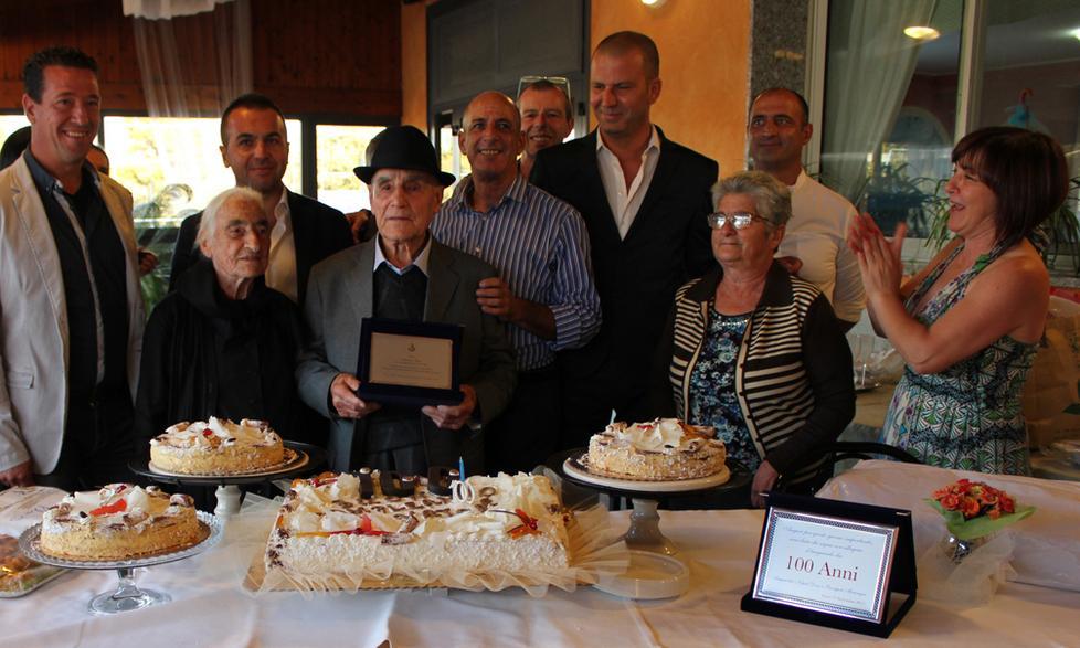 Festa per i 100 anni di Salvatore Fiori