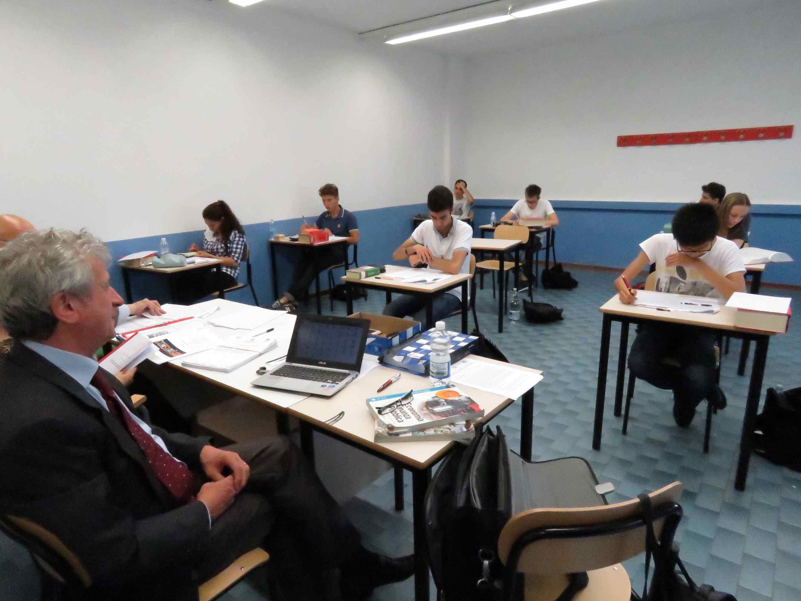 Gli esami di maturità all'Istituto Dagomari