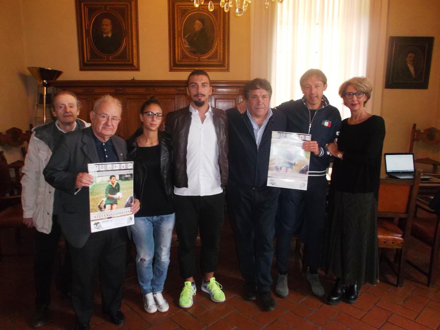 La presentazione dell'8° torneo Memorial Stefano Compiani