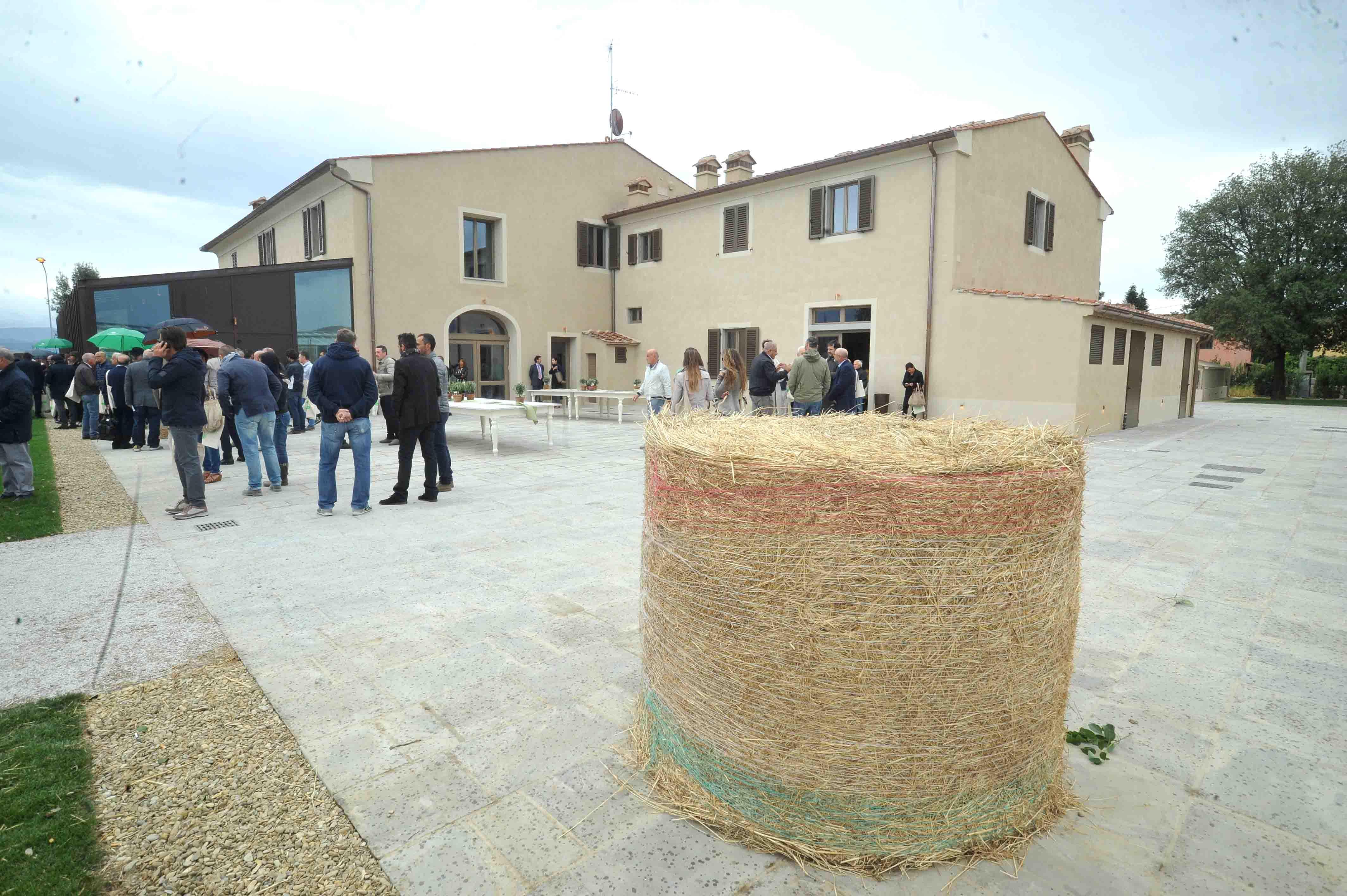 L'inaugurazione del nuovo campus del vivaismo al Pistoia Nursery in via Bonellina (foto Lorenzo Gori)