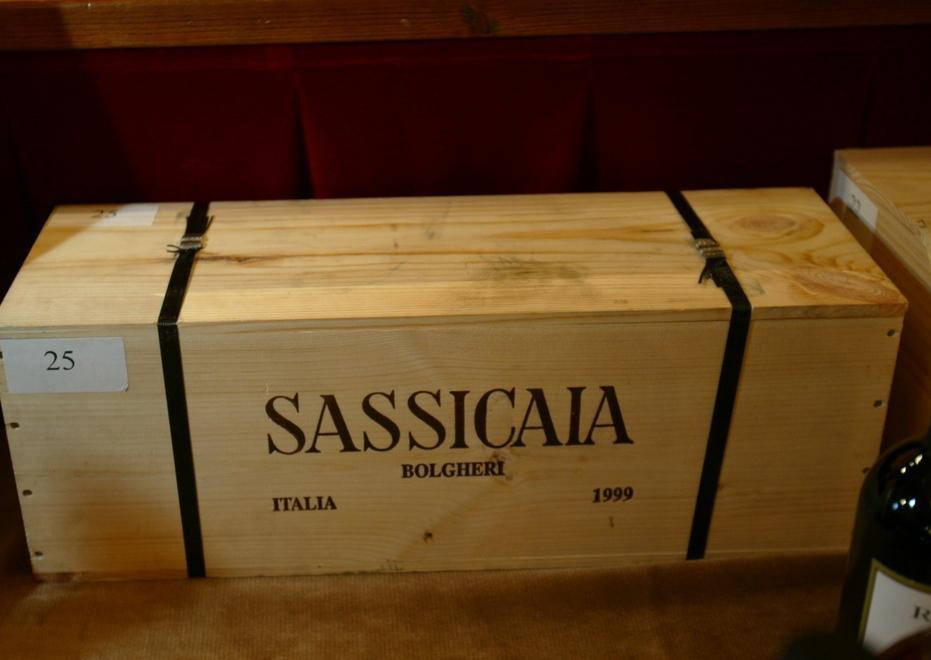 Asta record per il Sassicaia 1985 