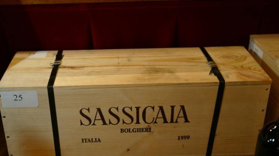 Asta record per il Sassicaia 1985
