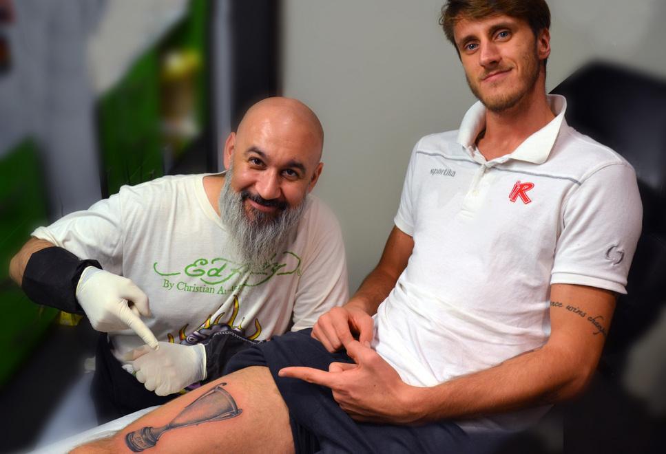 Polonara si è tatuato la Supercoppa