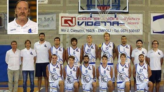 La Pallacanestro Lai 2015/16 e il presidente Giuseppe Carli
