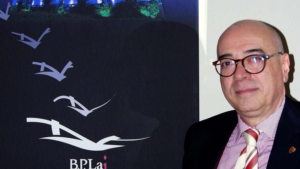 Banca di Lajatico, un gabbiano nel logo