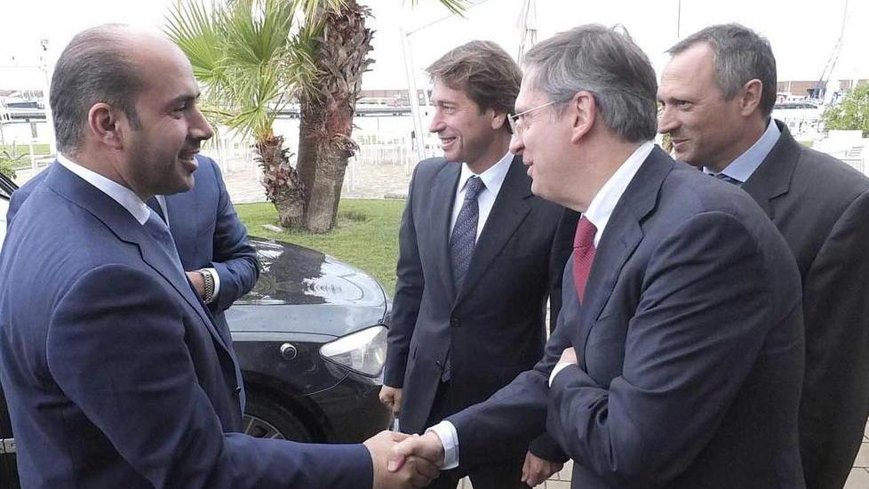 Gli occhi degli Emirati sul porto di Marina