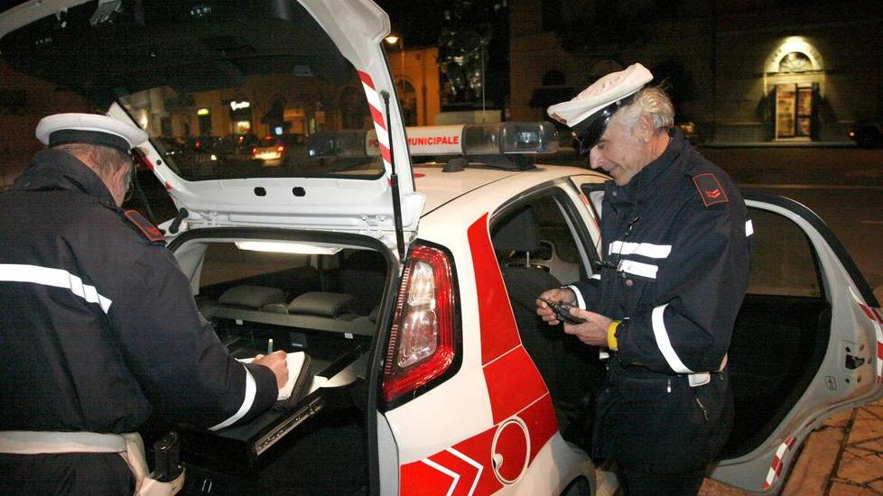 Polizia municipale in servizio la notte anche d’inverno