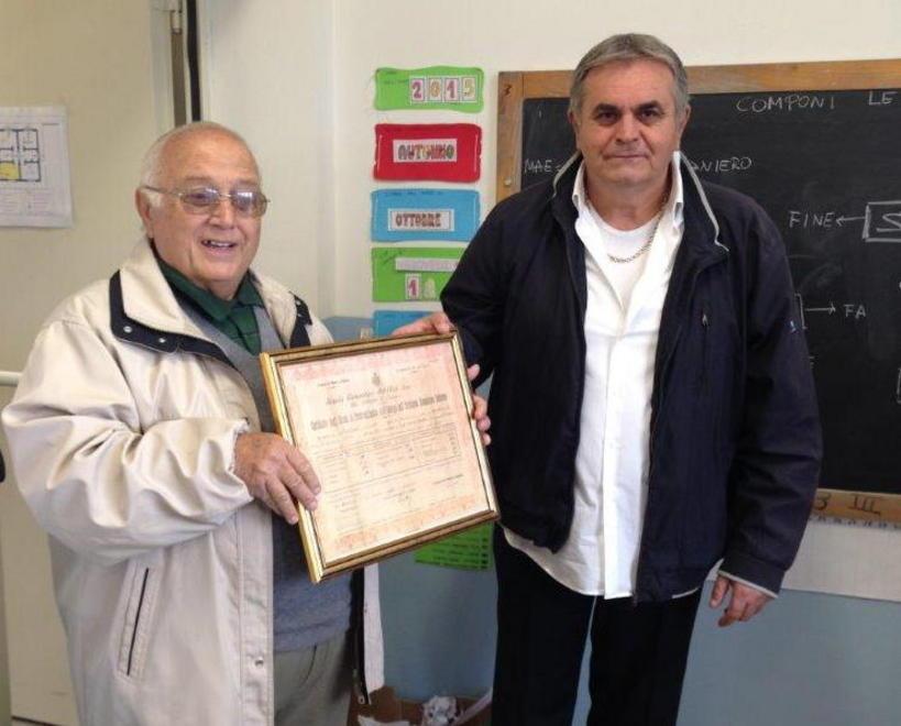 Dopo 102 anni il diploma torna alla scuola d’origine