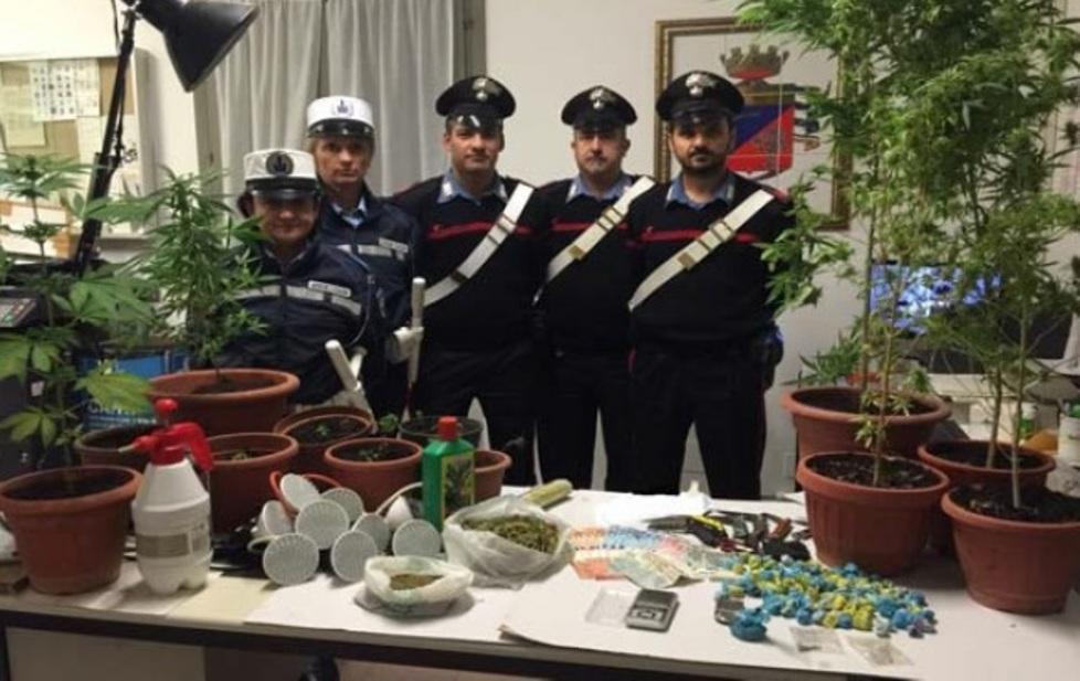 Coltivavano marijuana, famiglia in manette 