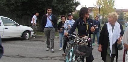 I residenti dicono sì Il cantiere apre e la ciclabile si farà 