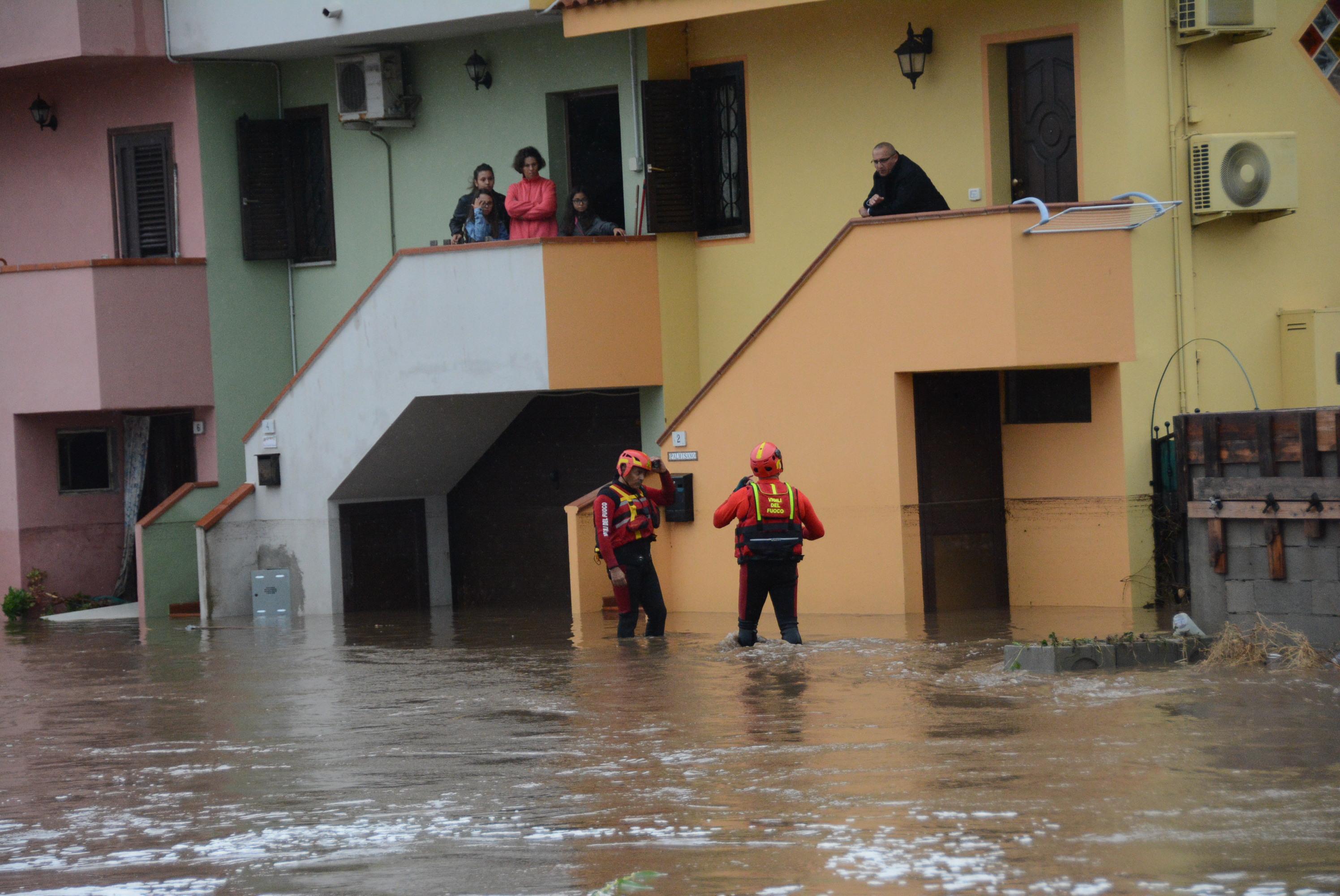 Ciclone mediterraneo, per l’emergenza a Olbia zero euro dal governo