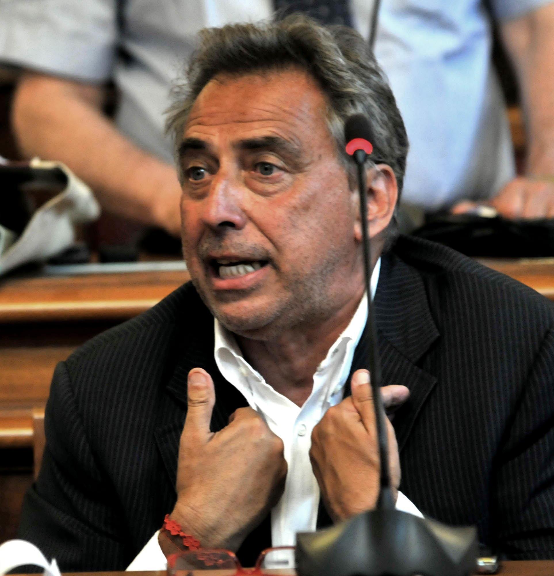 Alessandro Cosimi, sindaco fino al giugno 2014 (foto Lezza)