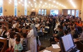 Don Roberto s’ insedia davanti a 500 fedeli 