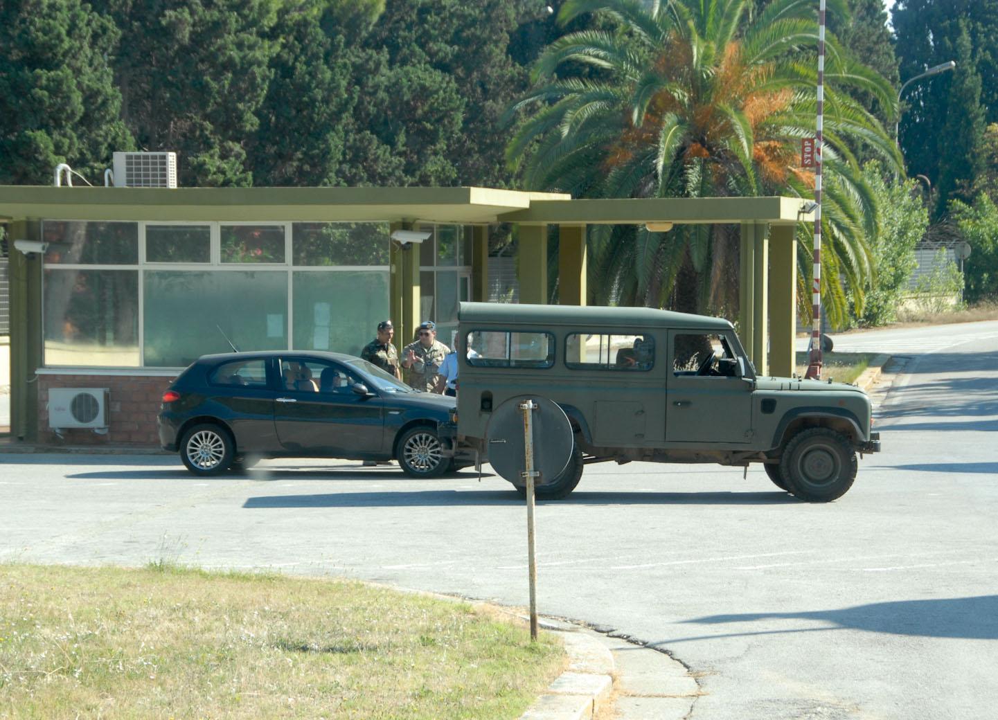 Il centro di accoglienza di Elmas