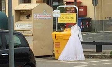 L’abito da sposa come l’olio esausto 