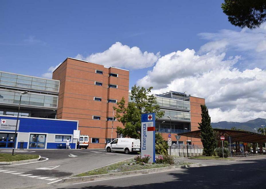 Il pronto soccorso dell'ospedale Versilia