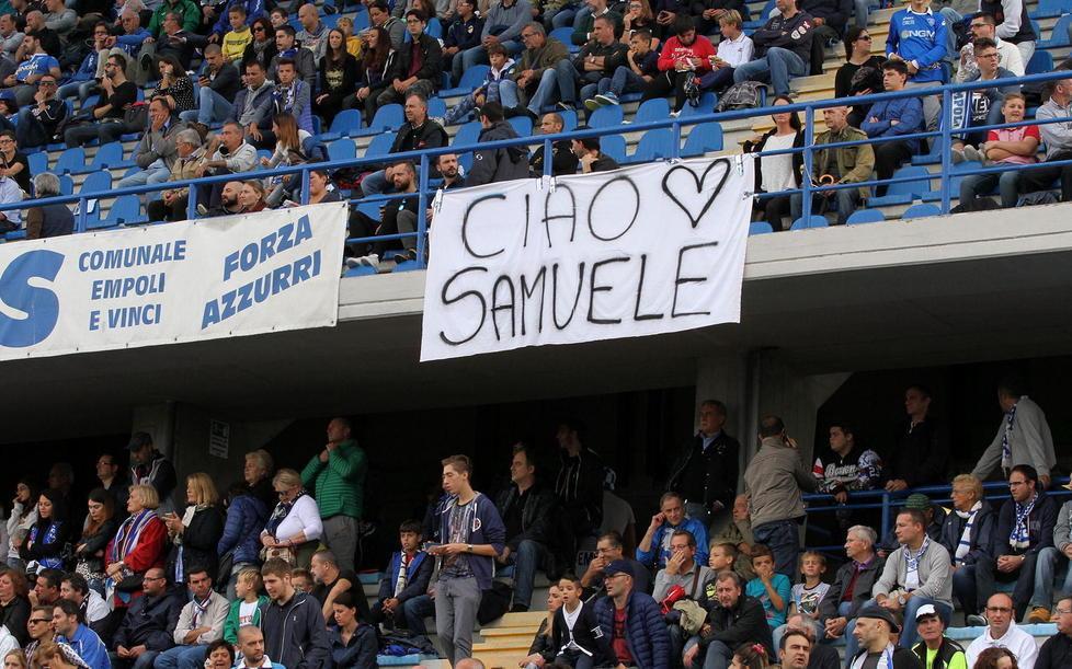 Uno striscione per Samuele 