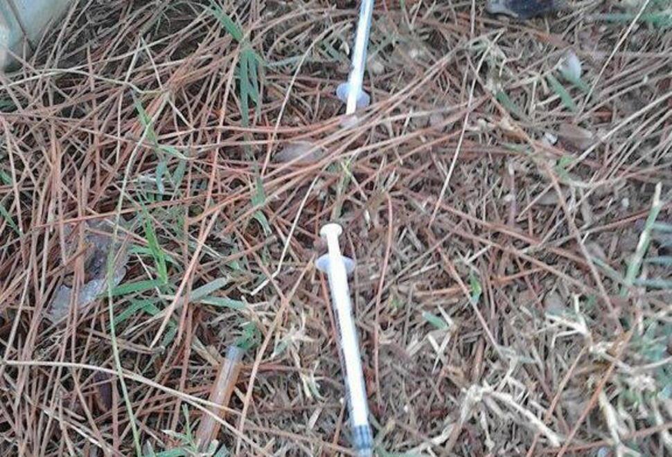 Trovate siringhe in centro: è allarme 