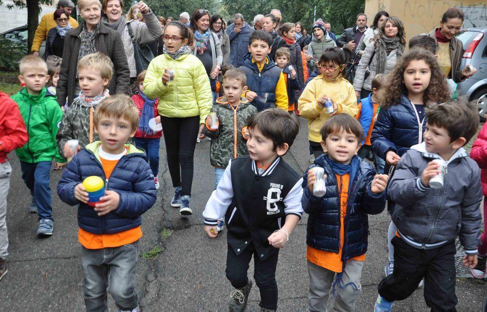 Un quartiere in festa per i 70 anni dell’asilo 