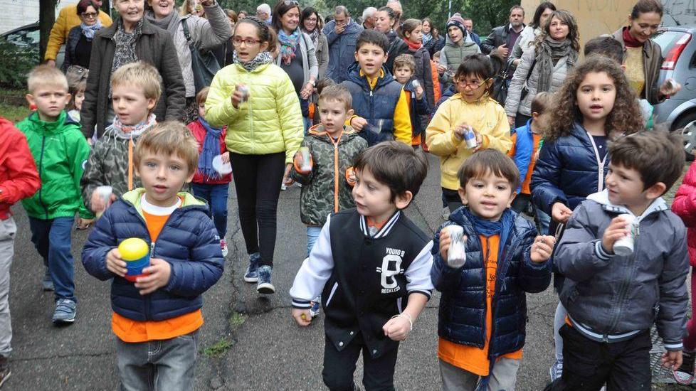 Un quartiere in festa per i 70 anni dell’asilo