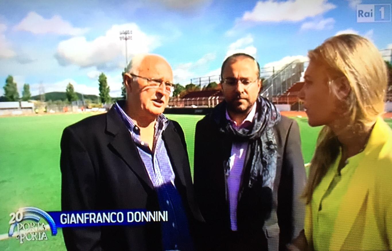 Gianfranco Donnini e Matteo Franconi intervistati a Porta a Porta 